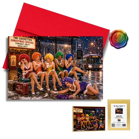 The Cockettes Pride Boxed Holiday Card Set - (8-Pack)