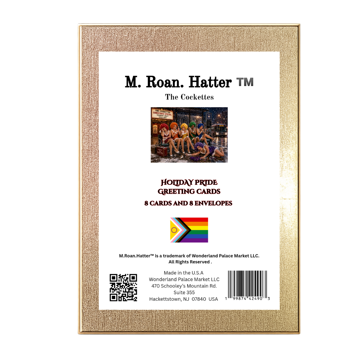 The Cockettes Pride Boxed Holiday Card Set - (8-Pack)