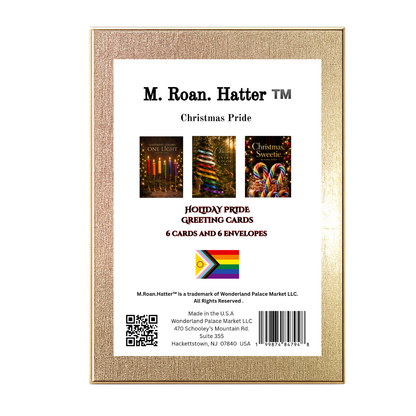 The Christmas Pride Holiday Cards – Festive Decor Collection (6 Cards, 3 Designs)