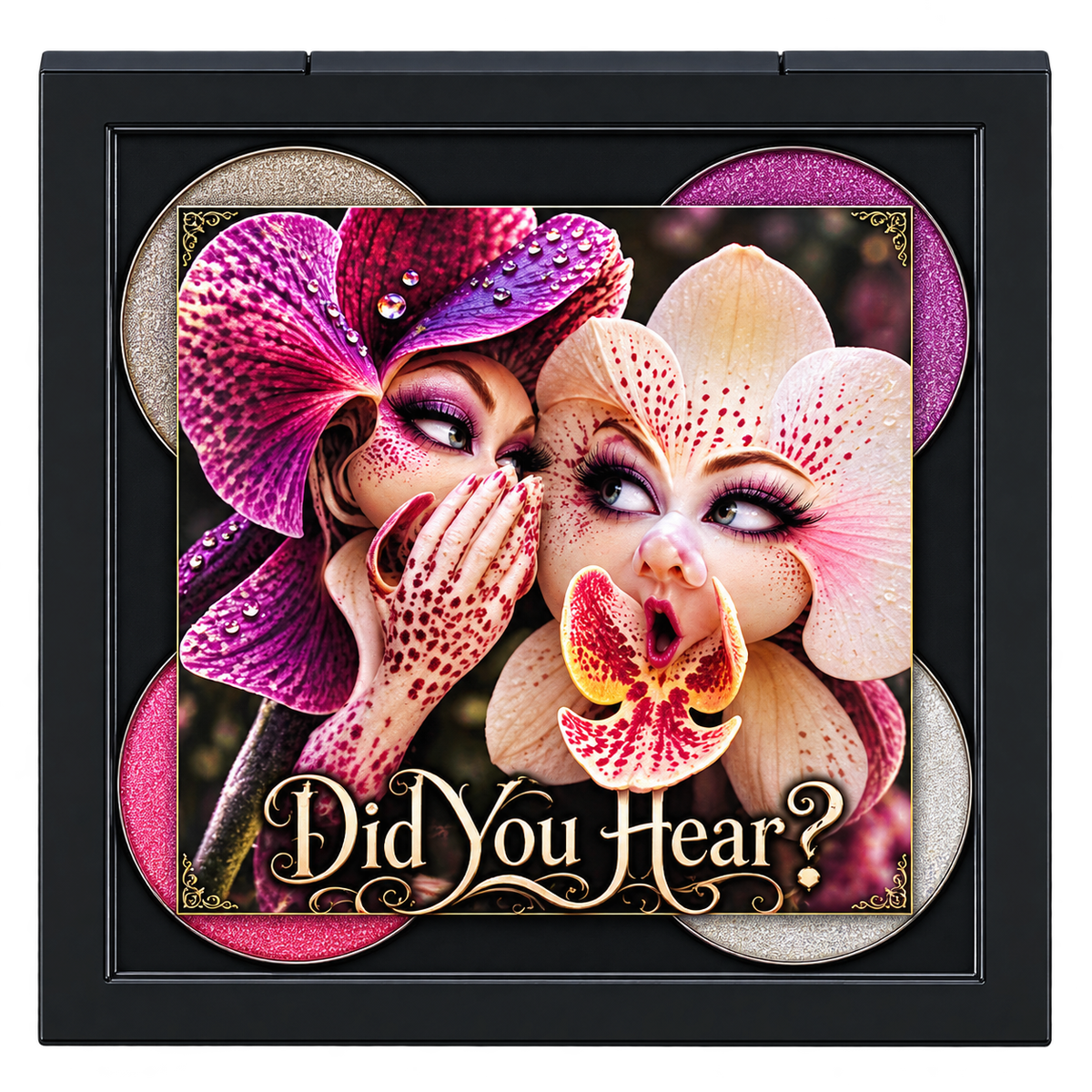 Did You Hear? Duochrome Eyeshadow Quad | M.Roan.Hatter®