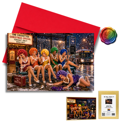 The Cockettes Pride Boxed Holiday Card Set - (8-Pack)