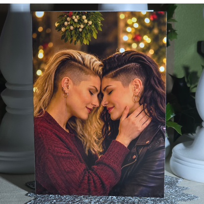 The Couples Pride Holiday Cards – LGBTQ+ Couples Christmas Set (8 Cards, 4 Designs)